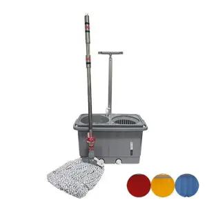 제이오마켓 마통이 회전밀대걸레 탈수기 세트/회전 물걸레 탈수 통돌이 청소기