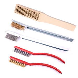 국산 칫솔브러쉬 10종 녹제거 철부러쉬 플라스틱 쇠손잡이 카본 SUS 와이어 브러시 스텐 철솔 스덴 신주 불판솔 세척솔