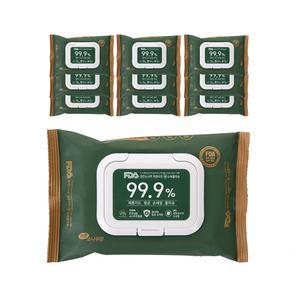 소나무 피톤치드 향균 물티슈 (캡형 소형30매/대형40매) FDA등록 프리미엄 물수건 [휴먼월드 물티슈]