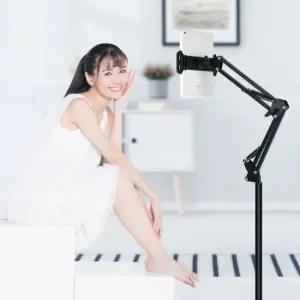 사용중 충전가능 관절 스탠드형 자바라 거치대 휴대폰 스마트폰