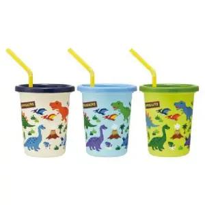 [텐바이텐]다이노사우루스 스트로 텀블러 물통 3P 세트