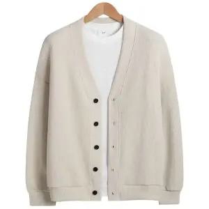 [하프클럽/탑보이]베네치아 오버핏 브이넥 가디건 (RW412)