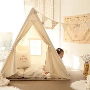 [텐바이텐]시크릿 원목 플레이하우스 유아텐트