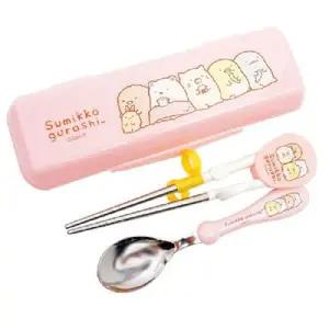 [텐바이텐]스밋코구라시 어린이 스푼 교정 젓가락 케이스 세트