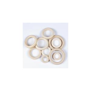 핸셀 마크라메 라탄 드림캐쳐 공예 O형 원형 우드링 나무링 20mm - 80mm