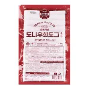 도나우 핫도그 소시지 1.5kg
