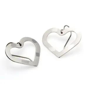 TEN-066 티타늄 하트 귀걸이 무료배송 평생AS