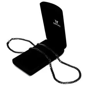 TUC-805 블랙 텅스텐 체인 목걸이 무료배송 평생AS