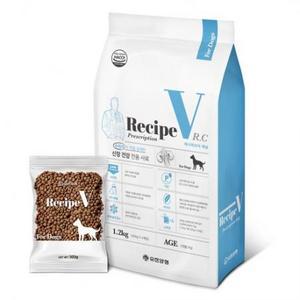 유한양행 레시피브이 강아지 처방식사료 레날케어(신장) 1.2kg 1개
