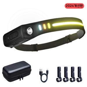 2024 스파이더맥스 크레모아 모션센서 개선판 안전모 헤드랜턴 하드케이스 안전모클립 노터치 모자 클립 작업 야간