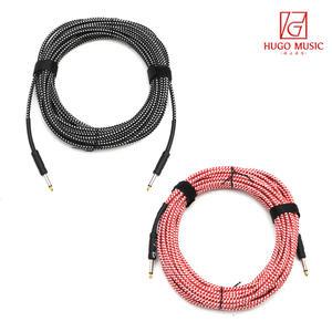 위고뮤직 일렉 베이스 기타 케이블 기타잭 15M