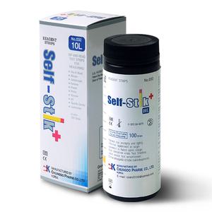 Self-Stik 셀프스틱 10종 소변검사지 100매 유린스틱 당뇨, 혈뇨 검사키트