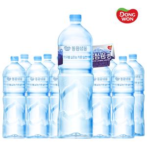 동원샘물 무라벨 생수 2l x 12개 택1 안전한생수 가정용 (오늘출발) 미네랄워터 생수2L 물2L SH