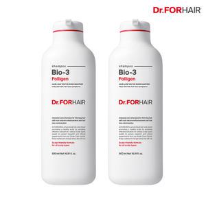 닥터포헤어 모발빠짐감소 뿌리볼륨개선 폴리젠 바이오3 샴푸 500mlx2