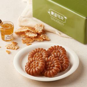 정성담은 우리밀 누룽지 꿀약과 선물세트 (20개 x 2박스) / 총40입
