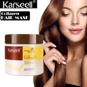 merycaruc 정품 건조 극손상모 복구 트리트먼트 500ml 푸석한 머리 관리 아르간오일 헤어팩 콜라겐 미용실 전용 고농축 단백질 헤어마카 상한모 탄머리 케어