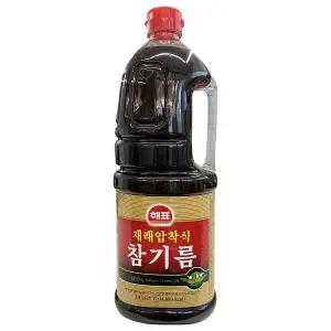 사조해표 재래식 압착 참기름 1.8Lx1개