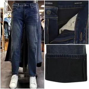 [버커루]남성 인기 기모 테이퍼드 슬림 D톤 청바지_US