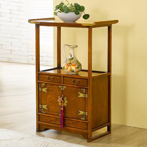 이조본고가구 알판 소문갑 탁자 전통 인테리어 수납장