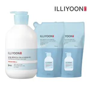 일리윤 세라마이드아토6.0탑투토워시 1000ML+리필 500ML 2입