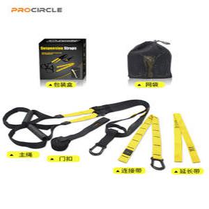서스펜션 저항 스트레칭 코어 밴드 옐로우 검정 전신 TRX밴드 헬스