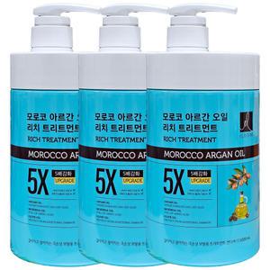 엘라스틴 모로코 아르간 오일 5X 리치 트리트먼트 1000ml x 3개/무료
