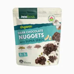 이노푸드 유기농 다크 초콜릿 너겟 위드 유기농 씨앗 초콜릿 82 300g 1개
