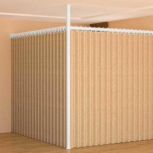 침대 무타공 암막 블라인드 도어 사무실 커튼 공간분리 가림막