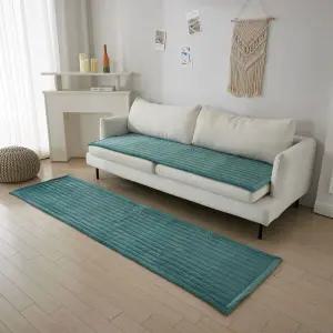 더크린 레이즈 극세사 소파패드 4단 그린/패드/쇼파패드/쇼파/방석/소파/매트/토퍼/미끄럼방지/인테리어/거