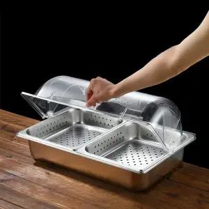 식당 셀프바 업소용 미니 냉장고 반찬 토핑 신선 식재료 쇼케이스 보관장치