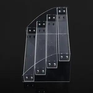 아크릴 매니큐어진열대 4단 화장품정리대 매니큐어진열대 네일진열대 립스틱진열대