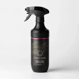 [내일도착]루나틱폴리시 휠&타이어 파워 크리너 500ml 1개+(세차 전용 니트릴 장갑 10매 증정)