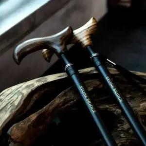 스톤브릿지 루미나 초경량 카본 어르신 지팡이 고급형 노인 환자용 의료용지팡이 할머니