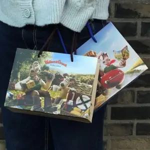 월레스그로밋 선물 포장 예쁜 쇼핑백 랜덤 10개 1세트 (WFJYBC7)