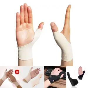 손가락 써포터 1쌍/아대/보호대/압박/밴드/산모/스포츠/엄지/지지대/운동/헬스/임산부/배드민턴/실리콘