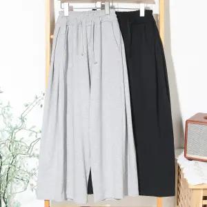 아동 주니어 초등학생 남아 여아 봄 가을 통바지 절개 와이드 팬츠
