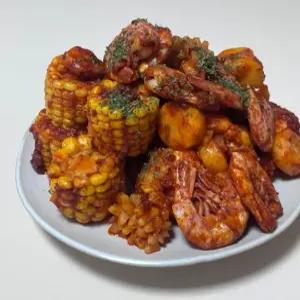 훈훈수산 보일링 쉬림프 밀키트 해물찜 보일링크랩 (훈훈보일링 씨푸드SET)