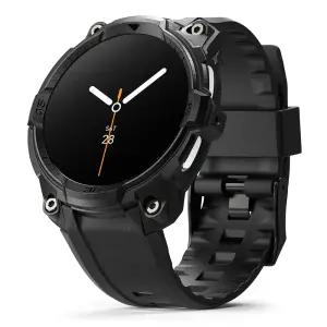 갤럭시워치8 케이스 링케 러기드 기어 일체형 스트랩 풀커버 시계줄 줄질 밴드