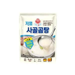 [행사]오뚜기 LIGHT&JOY 저염 사골곰탕 500G