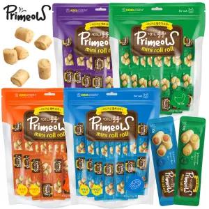 프리미요 미니롤롤 참치 연어 닭고기 400g 40개입 고양이 퓨레 이빨과자 간식
