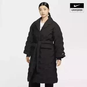 나이키 NSW 스우시 시리즈 여성 써마 핏 오버사이즈 다운 트렌치 코트 IB2011-010