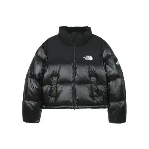 W 화이트 라벨 노벨티 눕시 다운 자켓 블랙 NJ1DR85J