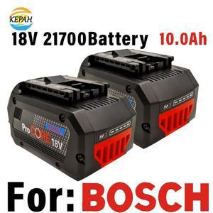 프로코어 무선 도구 배터리 교체 21700, 보쉬 18V 10000mAh   시스템에 적합, 10.0Ah BAT609 BAT618 GBA18V