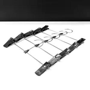 실리콘 집게옷걸이 튼튼한 바지걸이(사반나바지걸이) 10개