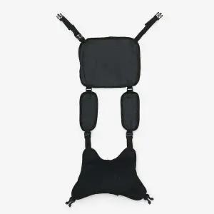 가슴 체스트백 조끼가방 캐주얼 블랙 스포츠