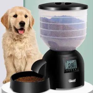 대형견 자동급식기 자율배식 애견 사료통 리터 스케줄 정수기