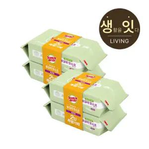 3M 표준형 베이직 물걸레 청소포 40매x4팩(총160매/실속형) / 물티슈 청소 밀대 434536