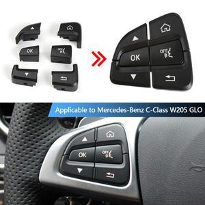 메르세데스 호환-벤츠 호환 C-클래스 W205 C180 GLC300 - 교체용 컨트롤 스위치용 자동차 스티어링 휠 버튼
