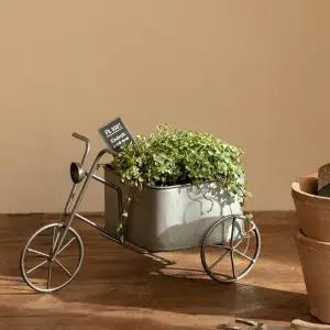 빈티지 꽃수레 철제 베란다 카페 수레 정원 마차 화단