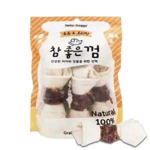 고품질 강아지 좋은껌 6P 오리맛 간식 참 우유 (WFJQKYI)